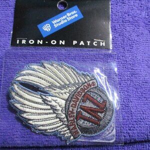 Vintage Harley Davidson Taz Iron-on Patch - NEW